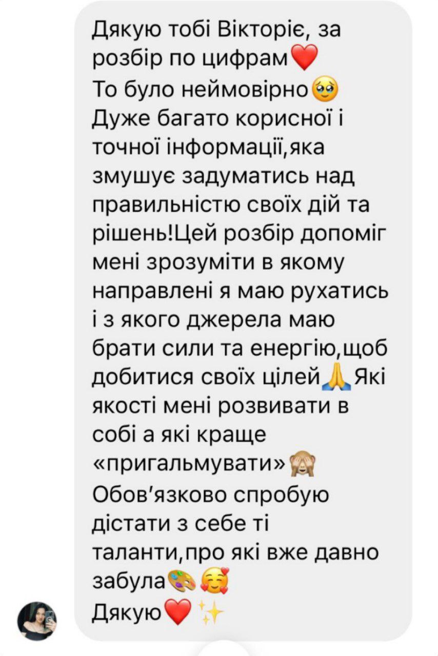 Відгуки про Вікторію Гонч